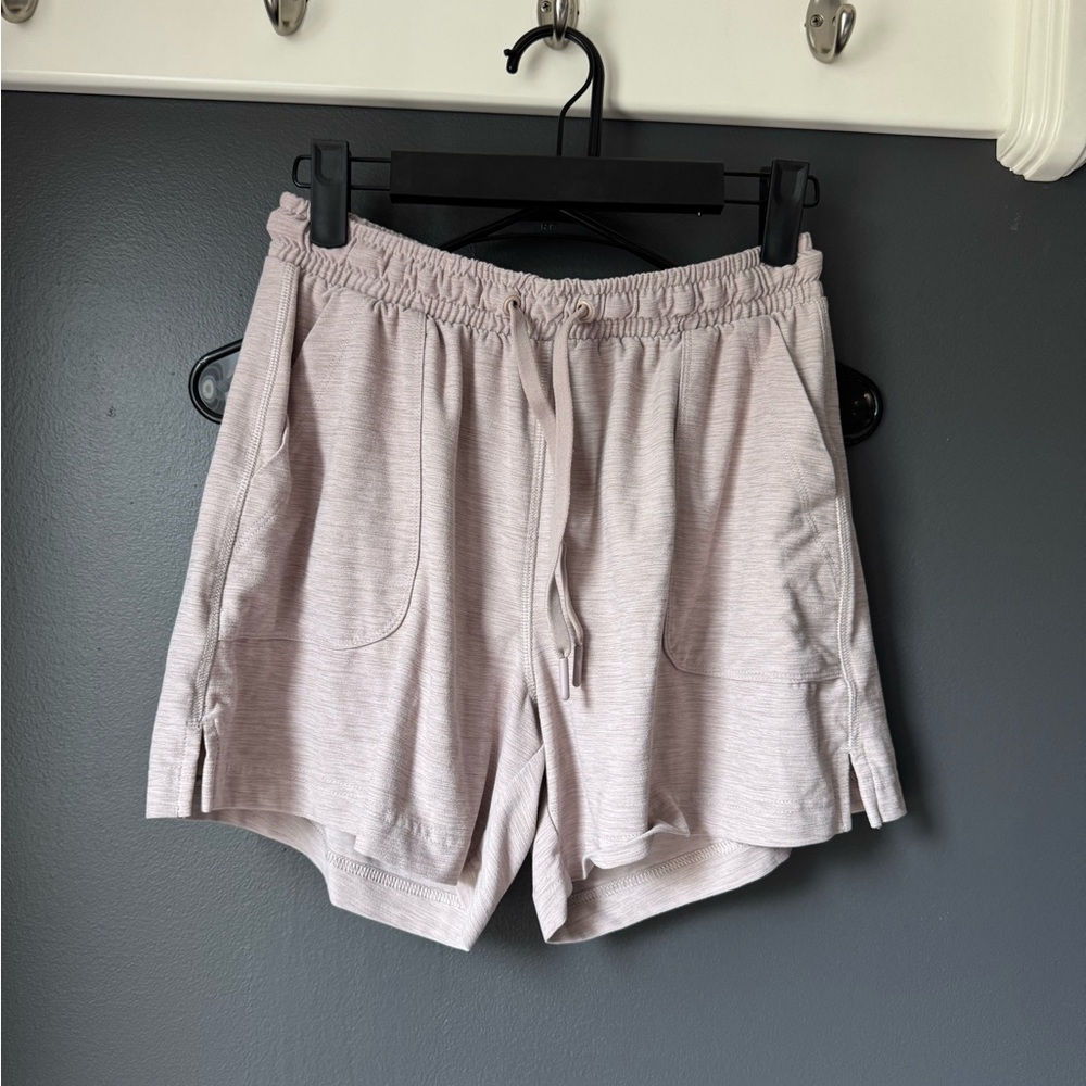 Old Navy Pink Athletic Shorts with Elastic Waistband